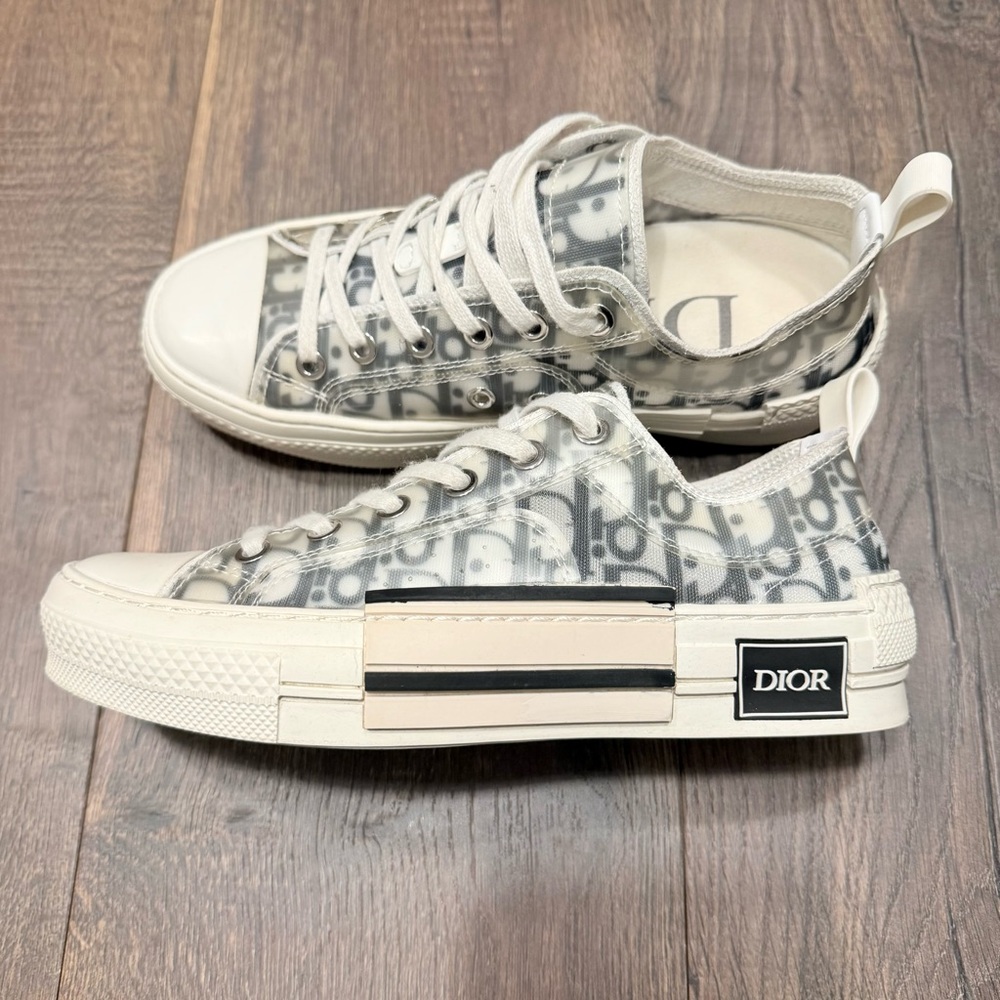 Christian Dior B23 Sz 36 / 5.5-6 women’s low top sneaker Stussy - Picture 6 of 13